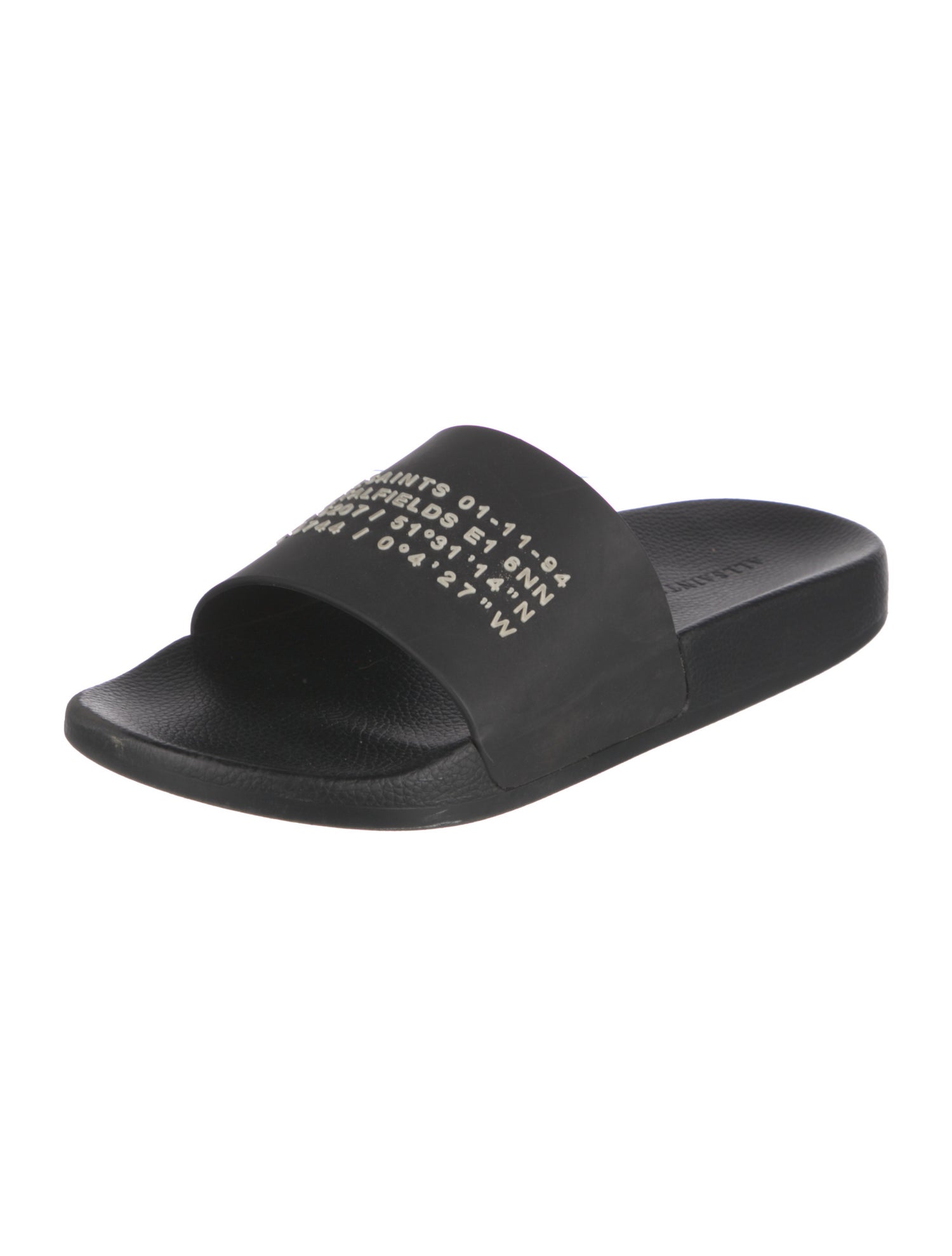 AllSaints Rubber Slides