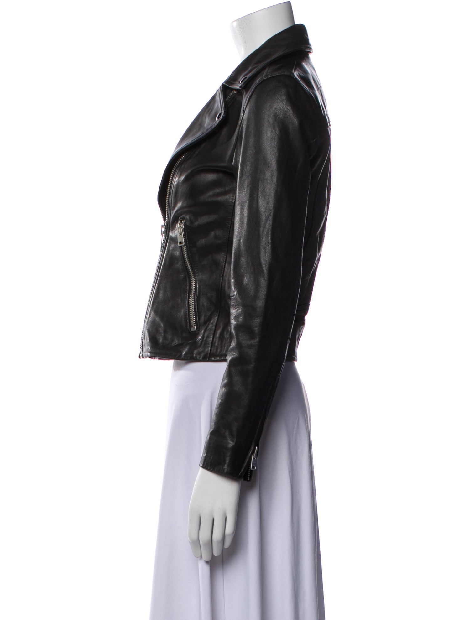 AllSaints Leather Biker Jacket