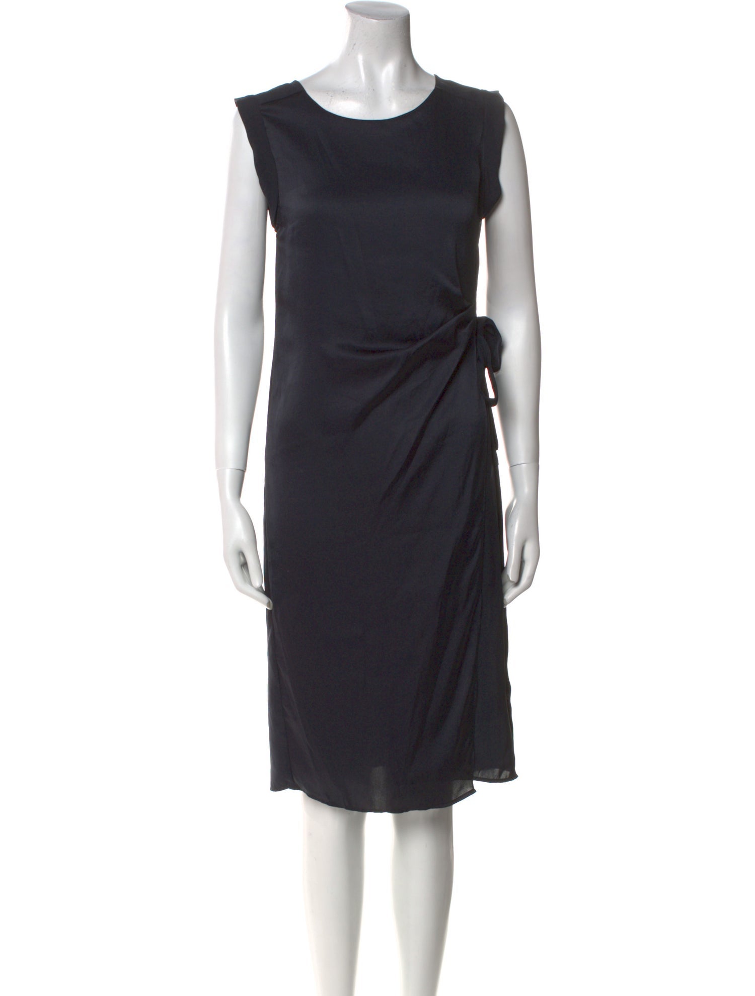 AllSaints Scoop Neck Knee-Length Dress