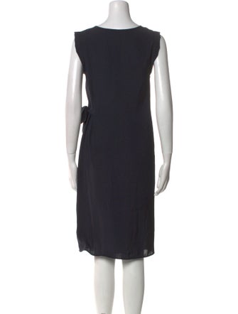 AllSaints Scoop Neck Knee-Length Dress