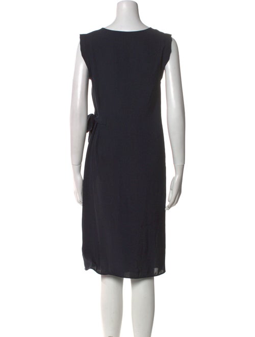 AllSaints Scoop Neck Knee-Length Dress
