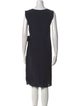 AllSaints Scoop Neck Knee-Length Dress