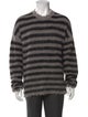 AllSaints Striped Crew Neck Pullover