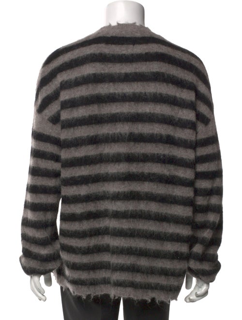 AllSaints Striped Crew Neck Pullover