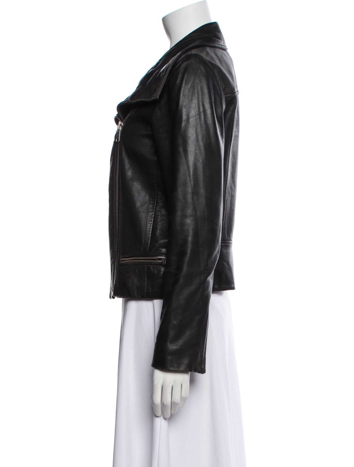 AllSaints Leather Biker Jacket