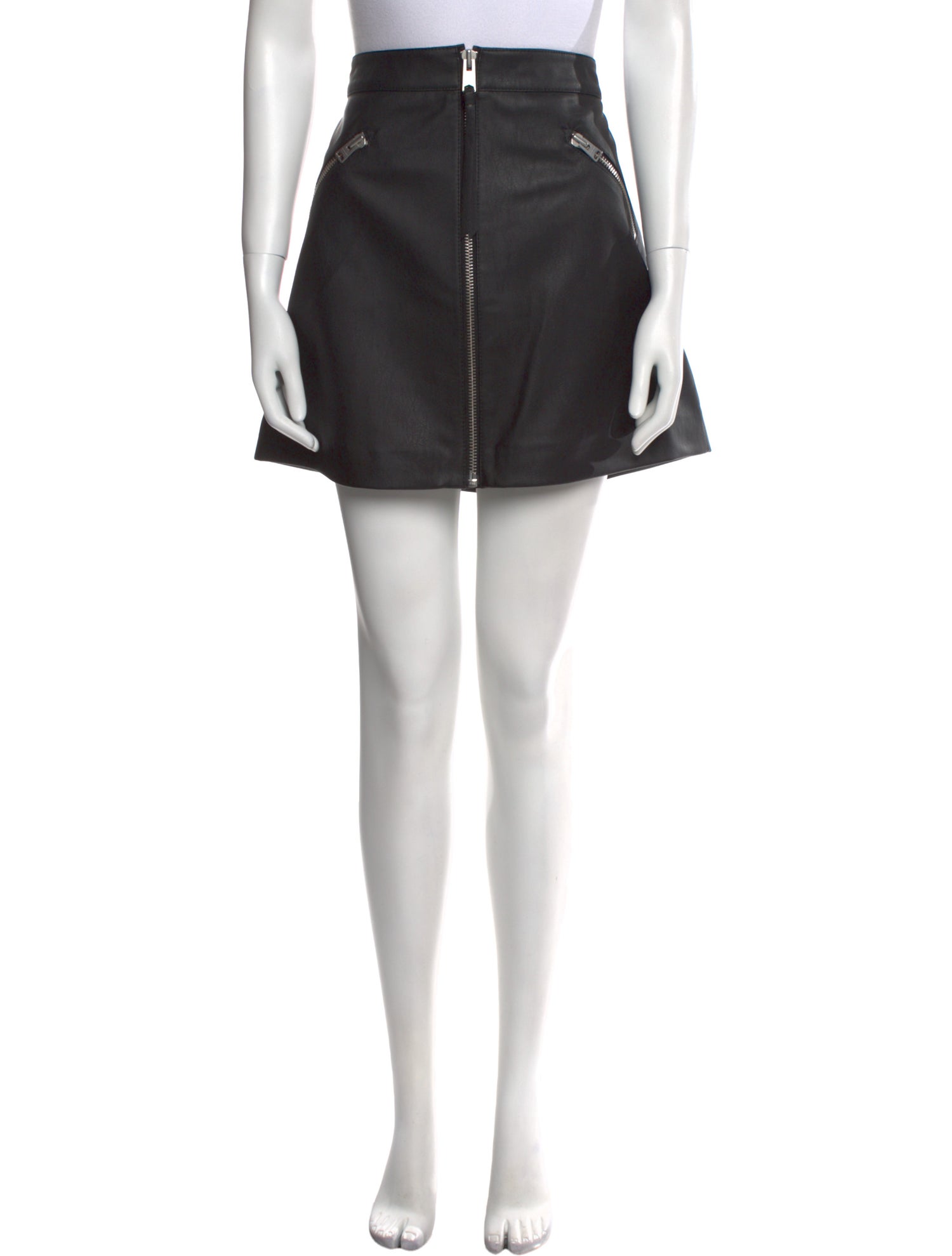 AllSaints Beaded Accents Mini Skirt