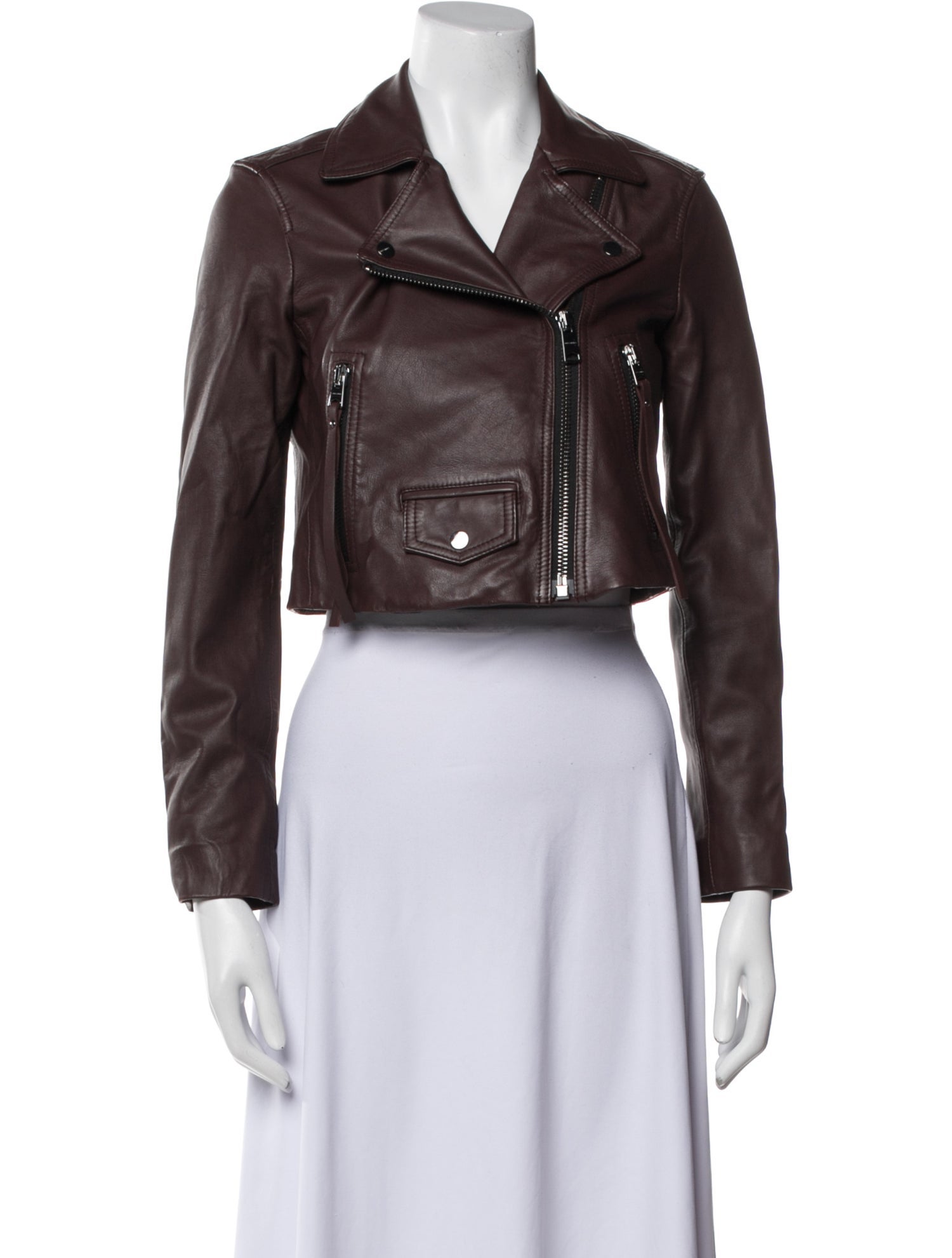 AllSaints Leather Biker Jacket