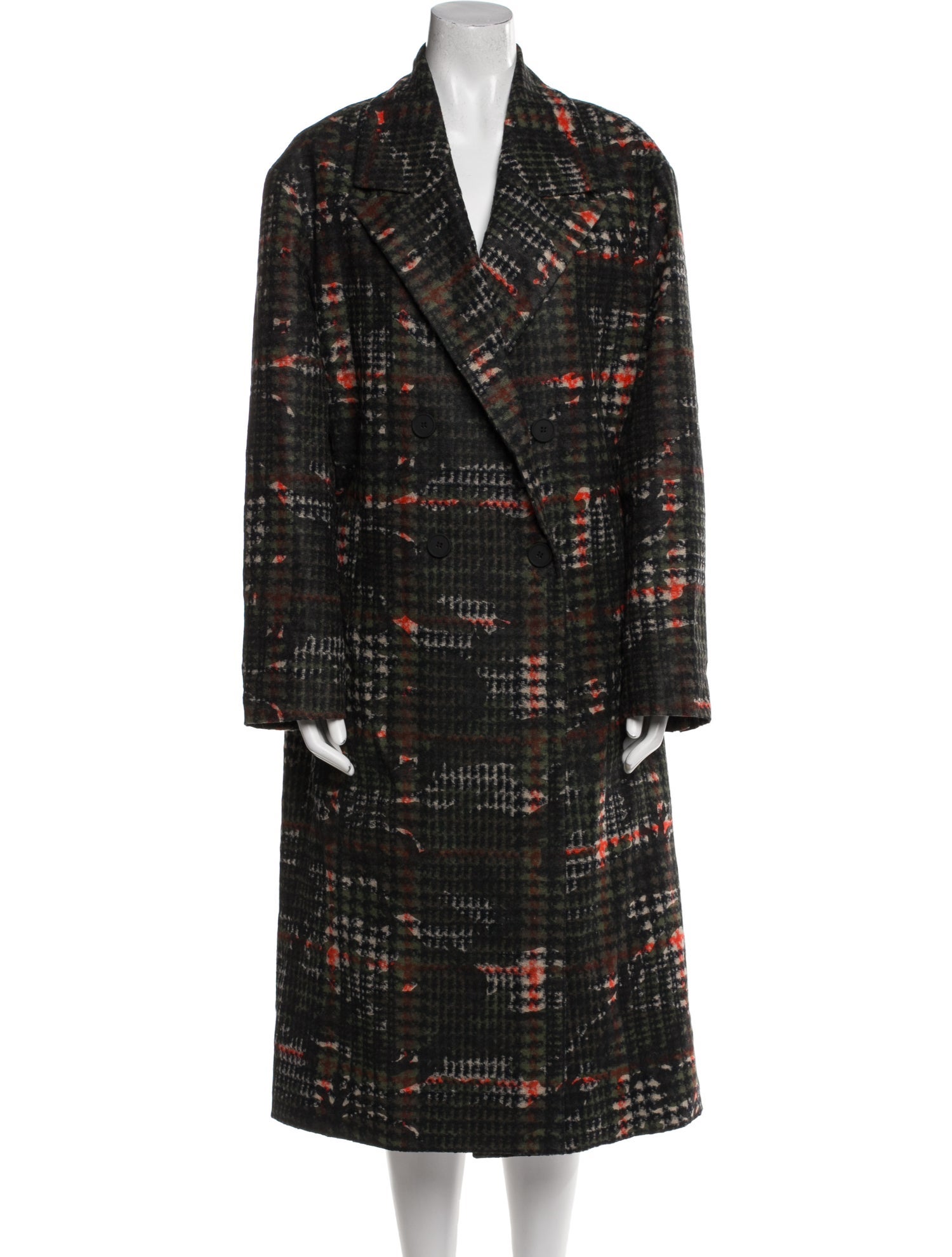 AllSaints Printed Trench Coat w/ Tags