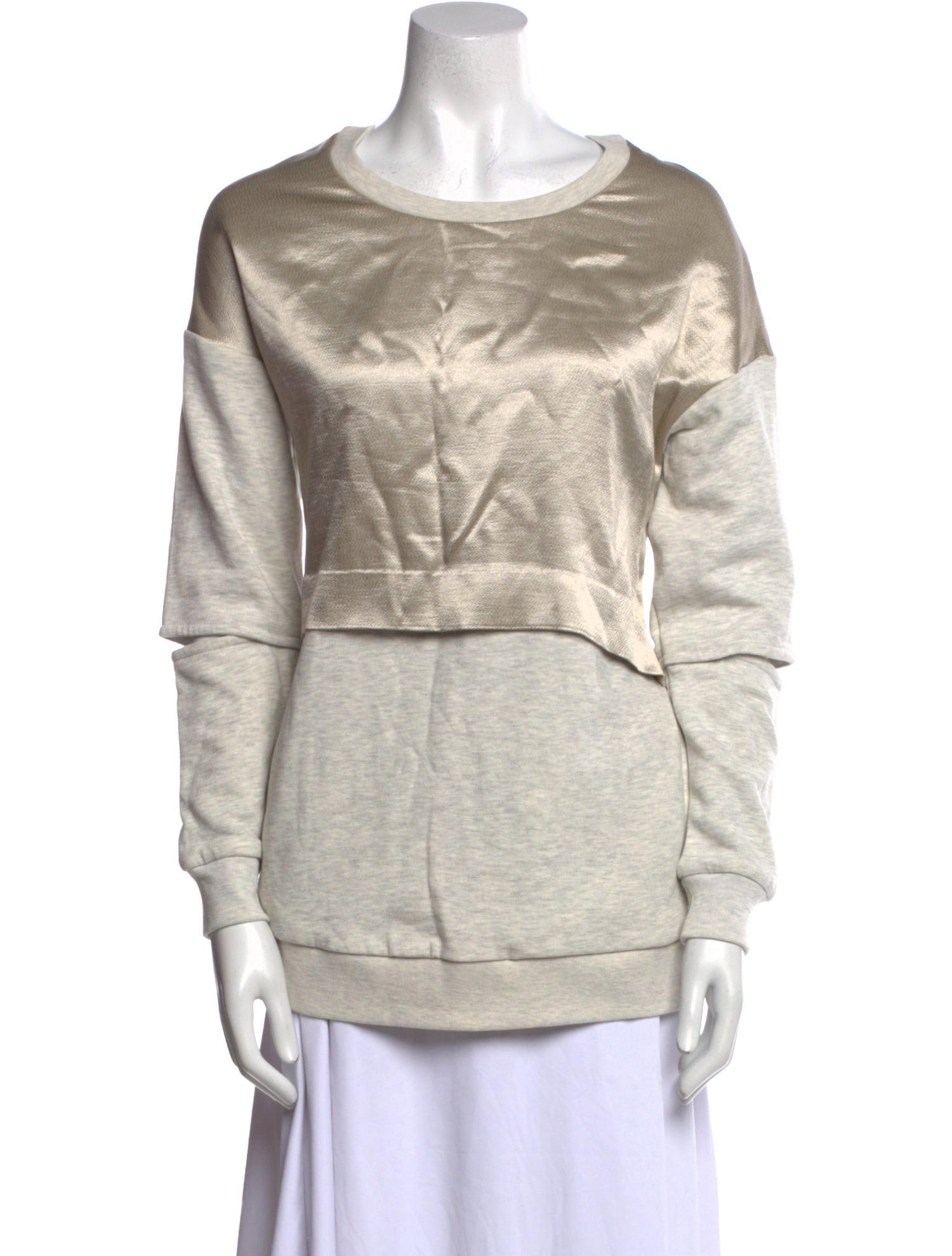 AllSaints Printed Scoop Neck Sweater w/ Tags