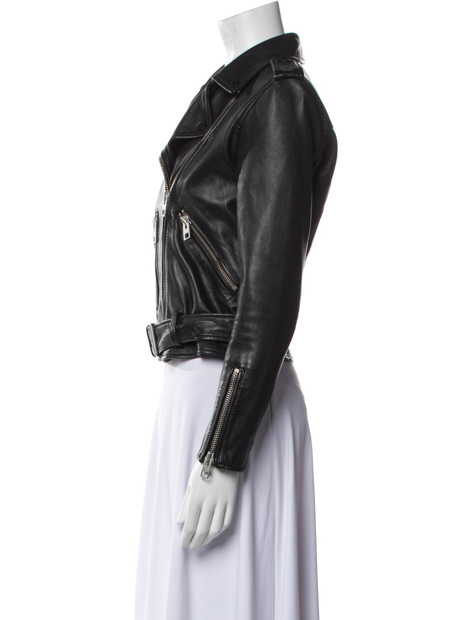 AllSaints Leather Biker Jacket