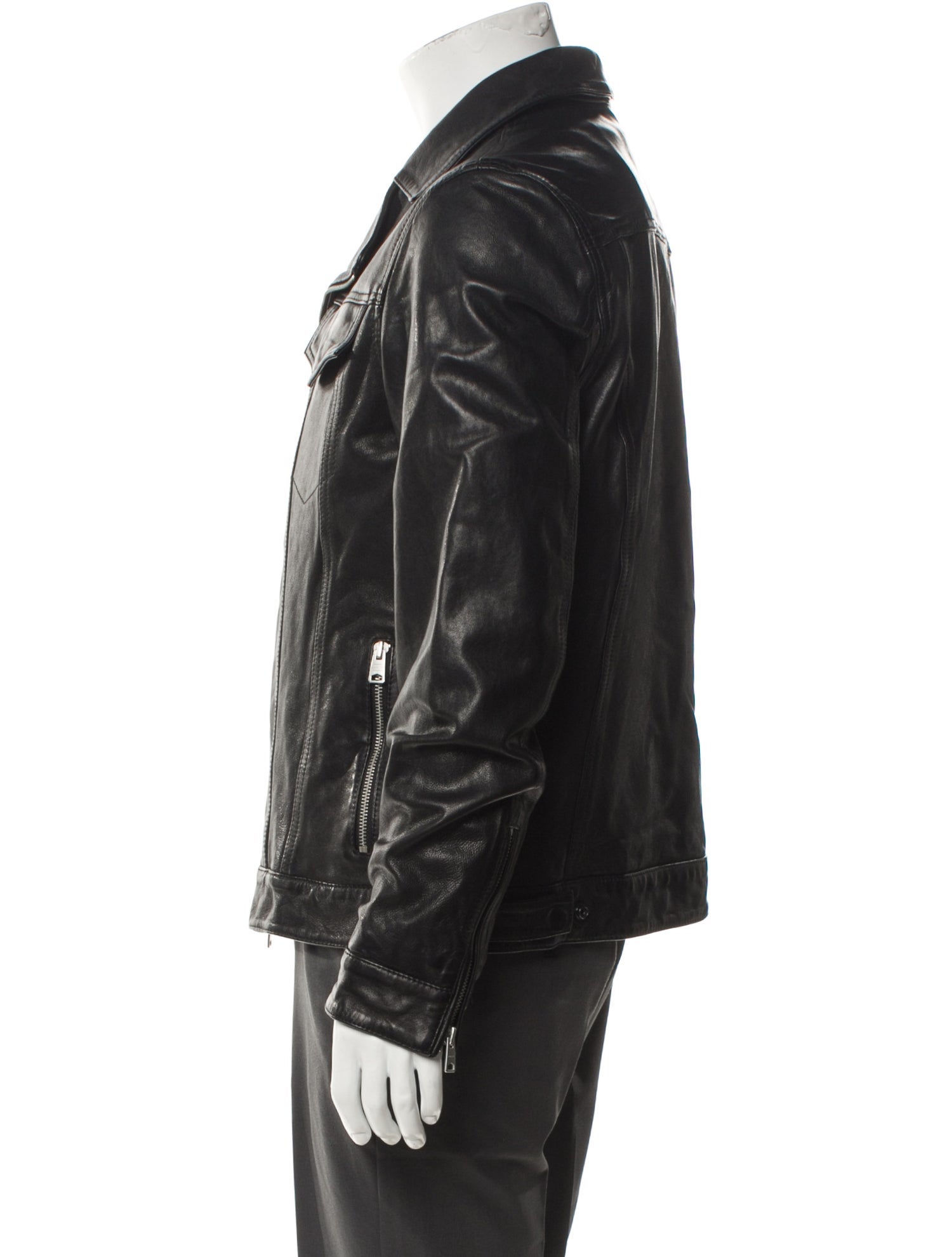 AllSaints Leather Moto Jacket