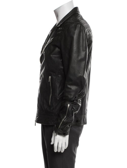 AllSaints Goat Leather Moto Jacket