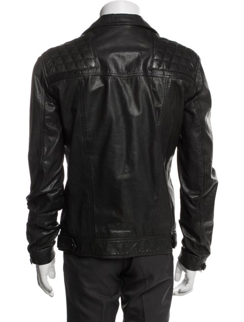AllSaints Goat Leather Moto Jacket