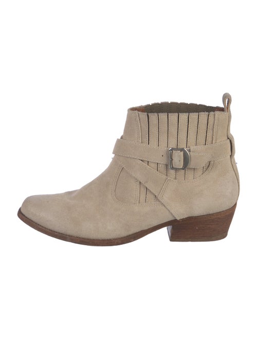AllSaints Suede Western Boots