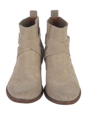 AllSaints Suede Western Boots