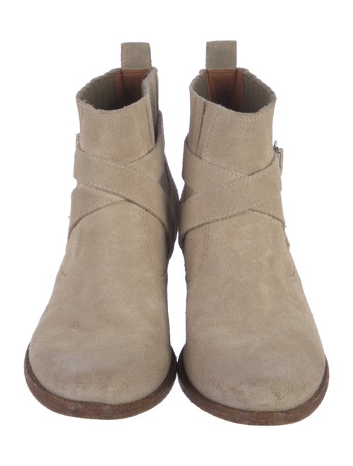 AllSaints Suede Western Boots