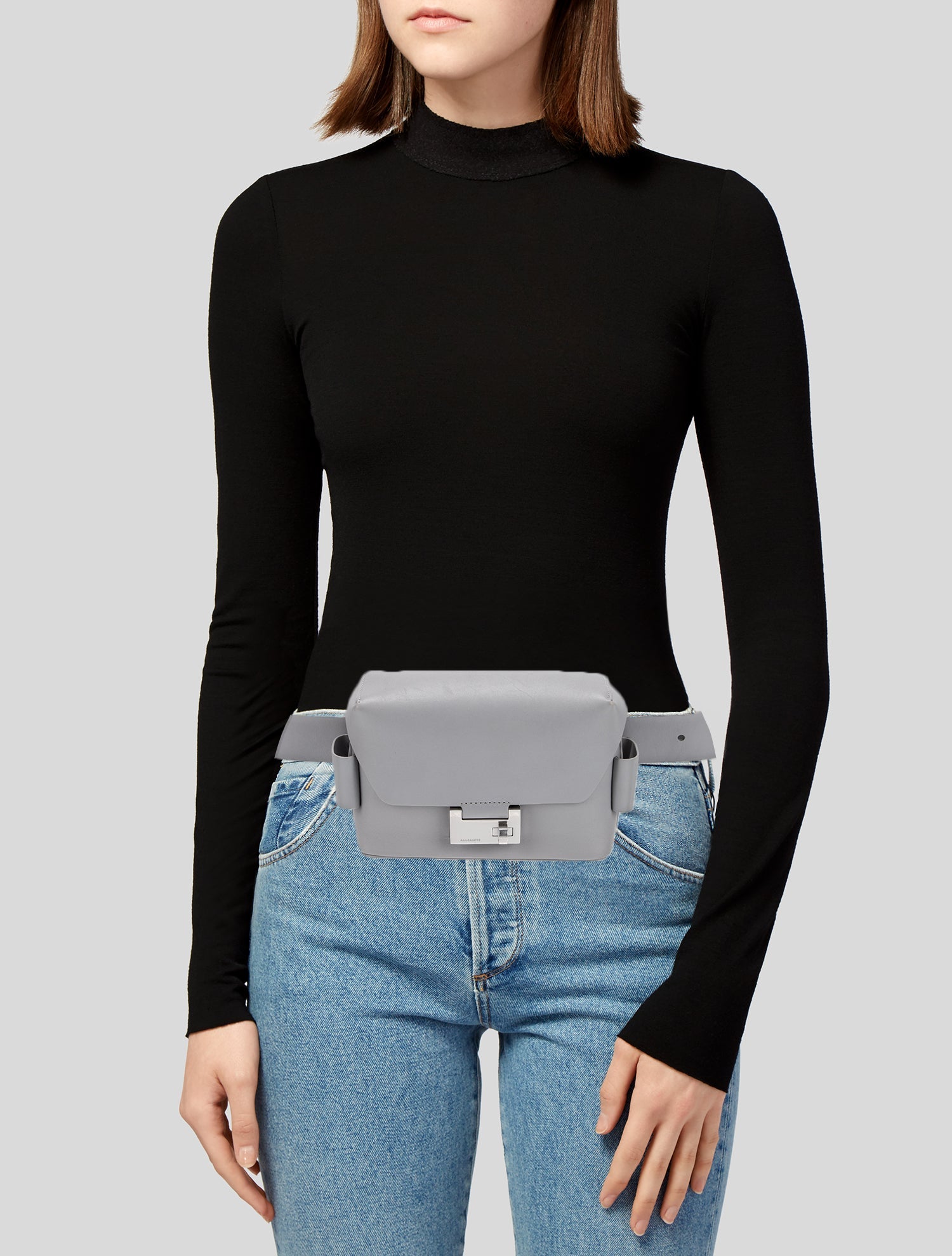 AllSaints Leather Belt Bag