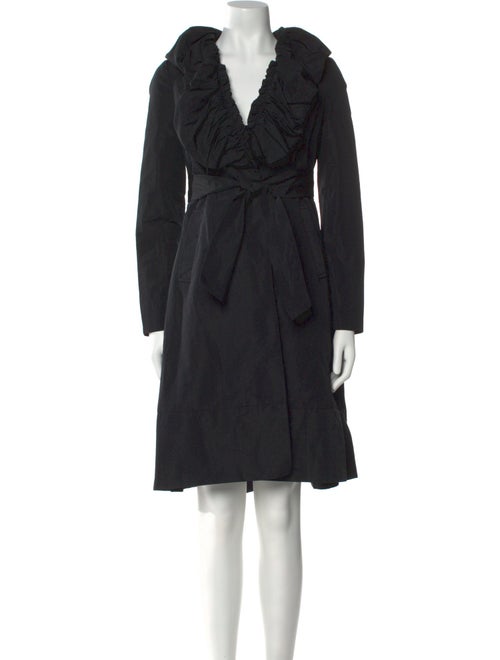 AllSaints V-Neck Knee-Length Dress