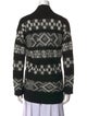 AllSaints Printed V-Neck Sweater