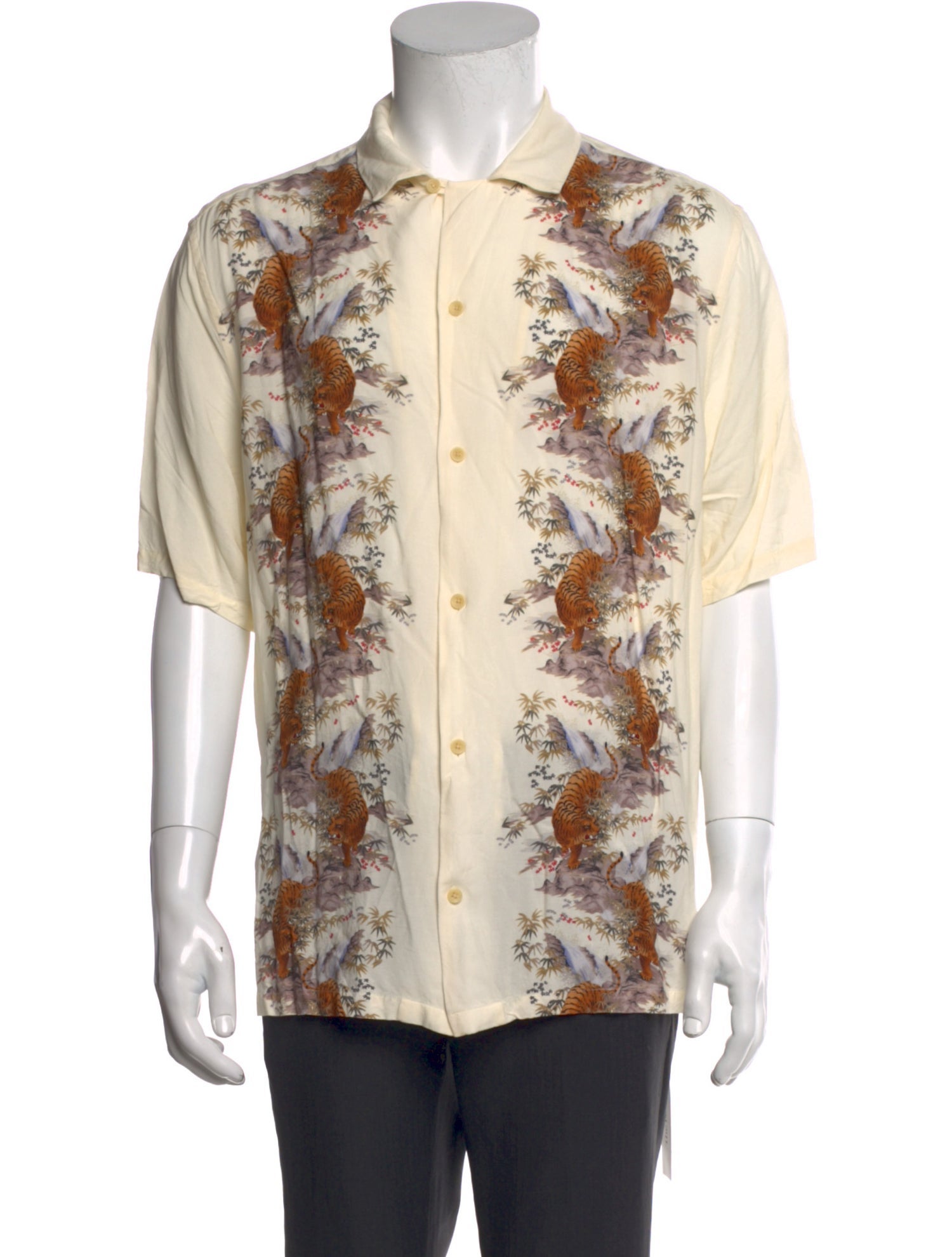 AllSaints Printed Short Sleeve Shirt