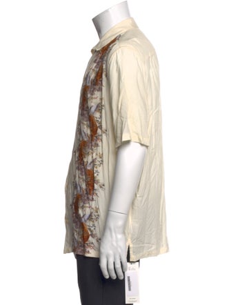 AllSaints Printed Short Sleeve Shirt