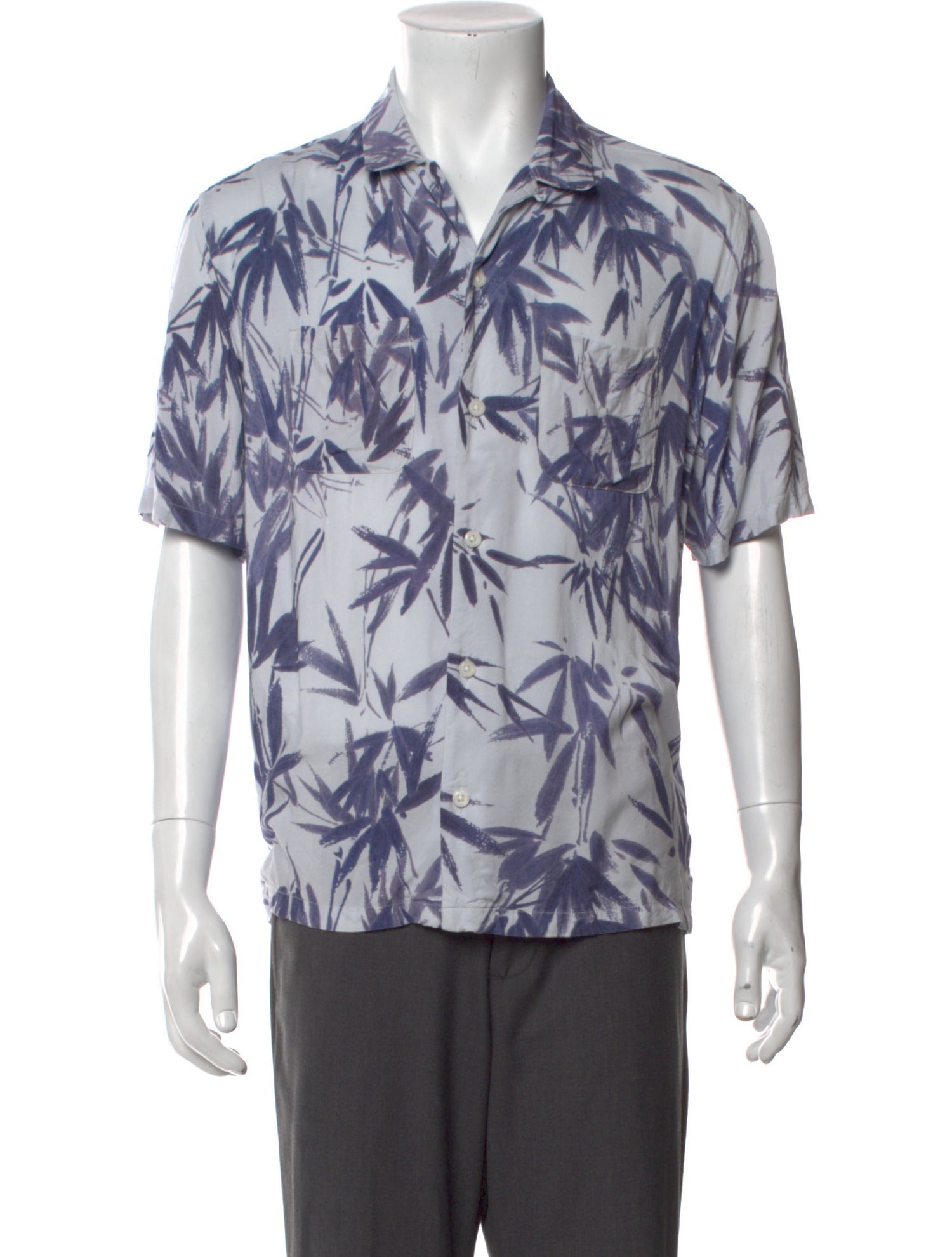 AllSaints Printed Short Sleeve Shirt