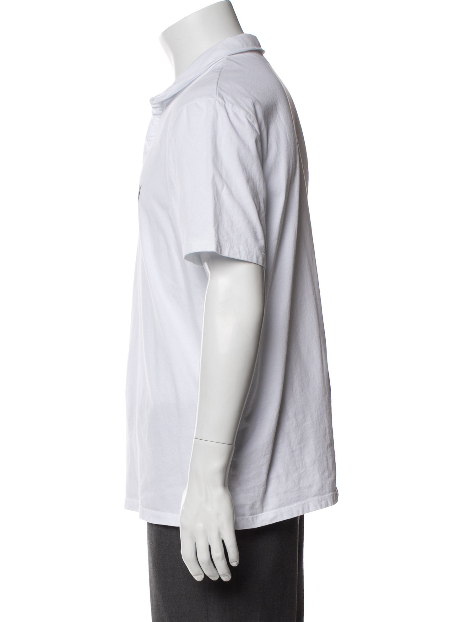 AllSaints Collar Short Sleeve Polo Shirt