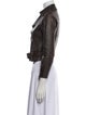 AllSaints Lamb Leather Biker Jacket