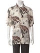 AllSaints Printed Short Sleeve Shirt
