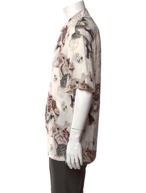 AllSaints Printed Short Sleeve Shirt