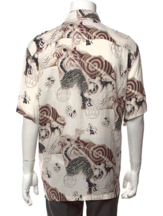 AllSaints Printed Short Sleeve Shirt