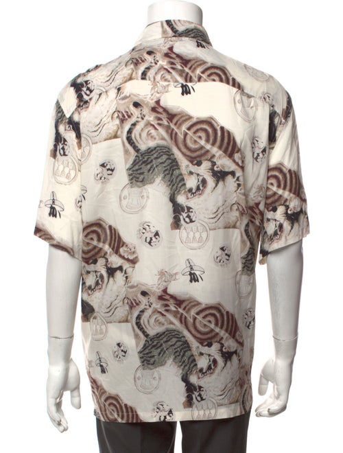 AllSaints Printed Short Sleeve Shirt