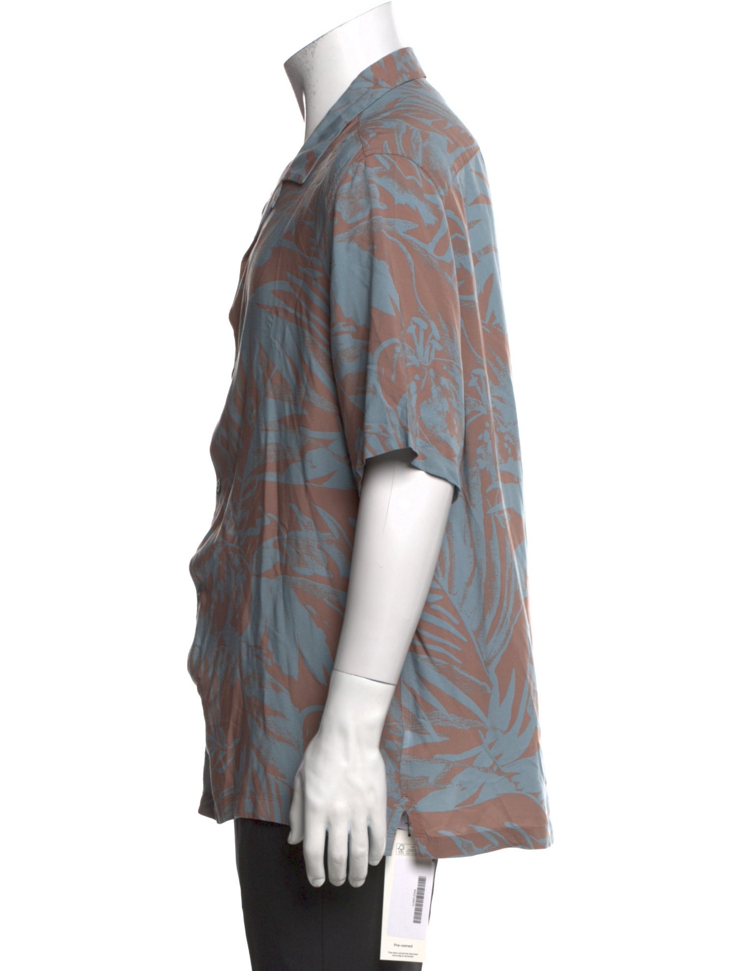 AllSaints Printed Short Sleeve Shirt