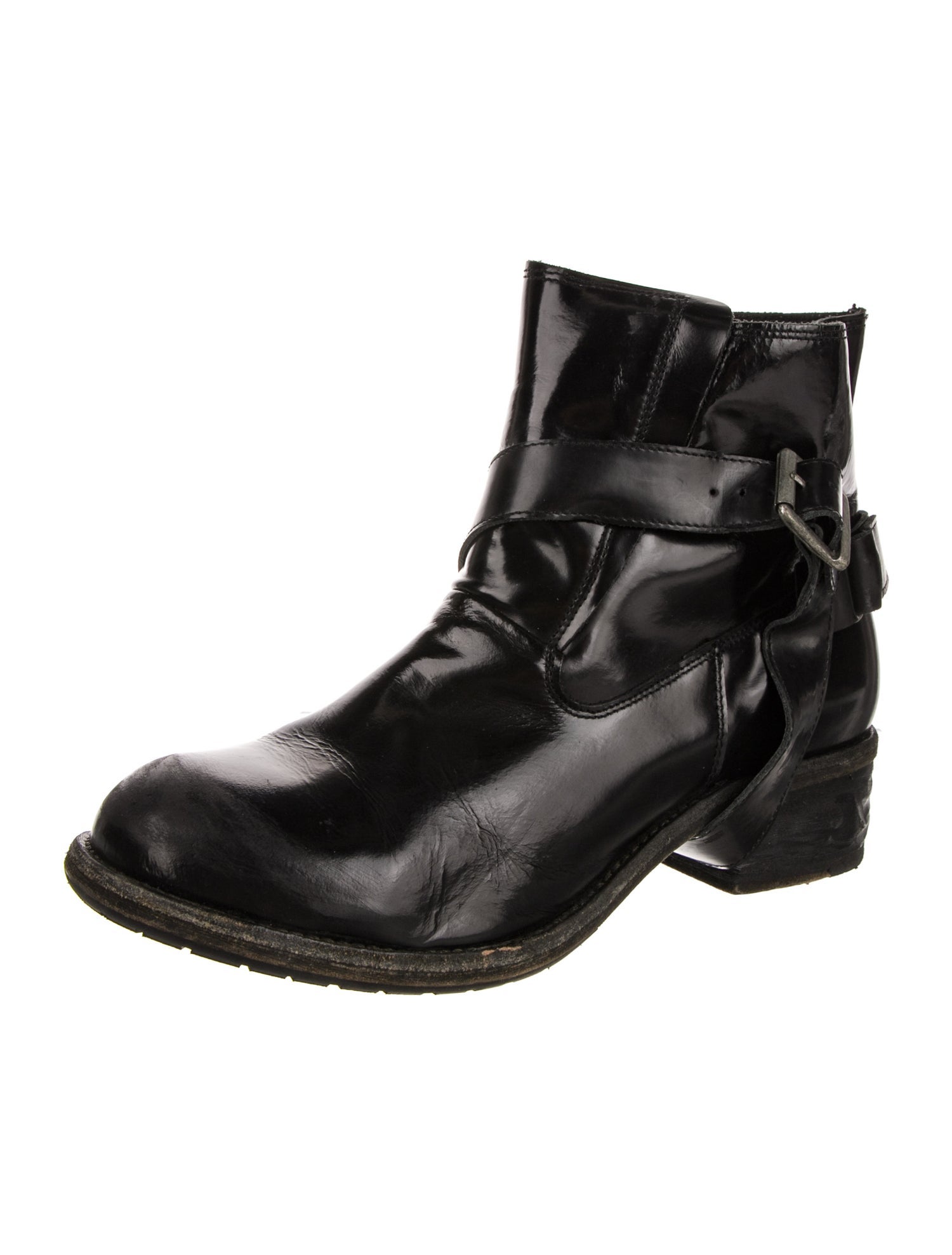 AllSaints Leather Combat Boots