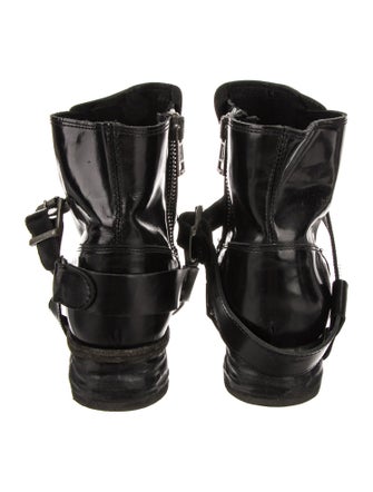 AllSaints Leather Combat Boots