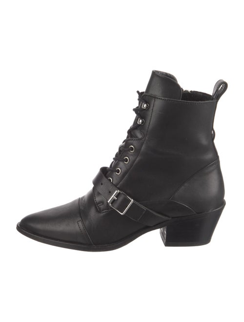 AllSaints Leather Combat Boots