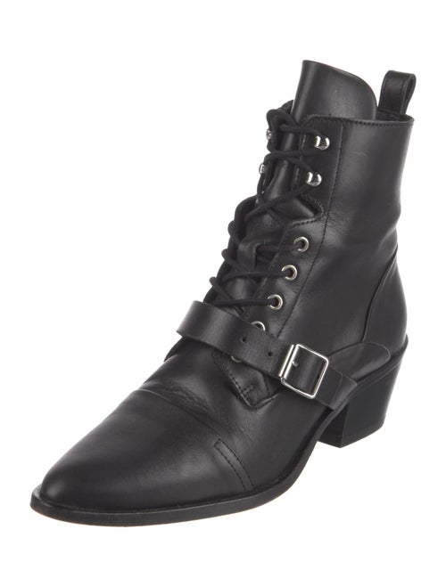 AllSaints Leather Combat Boots