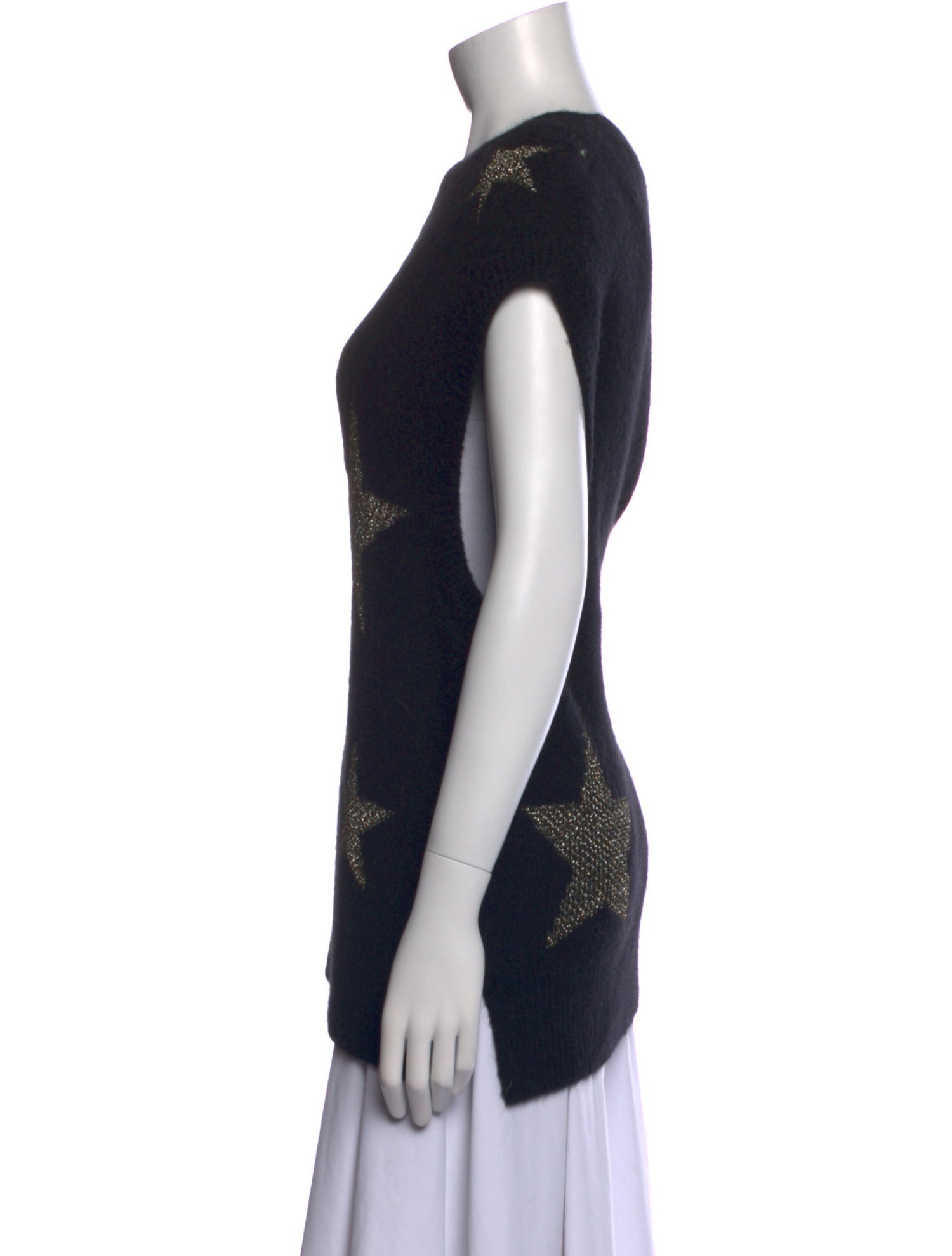 AllSaints Printed Crew Neck Sweater