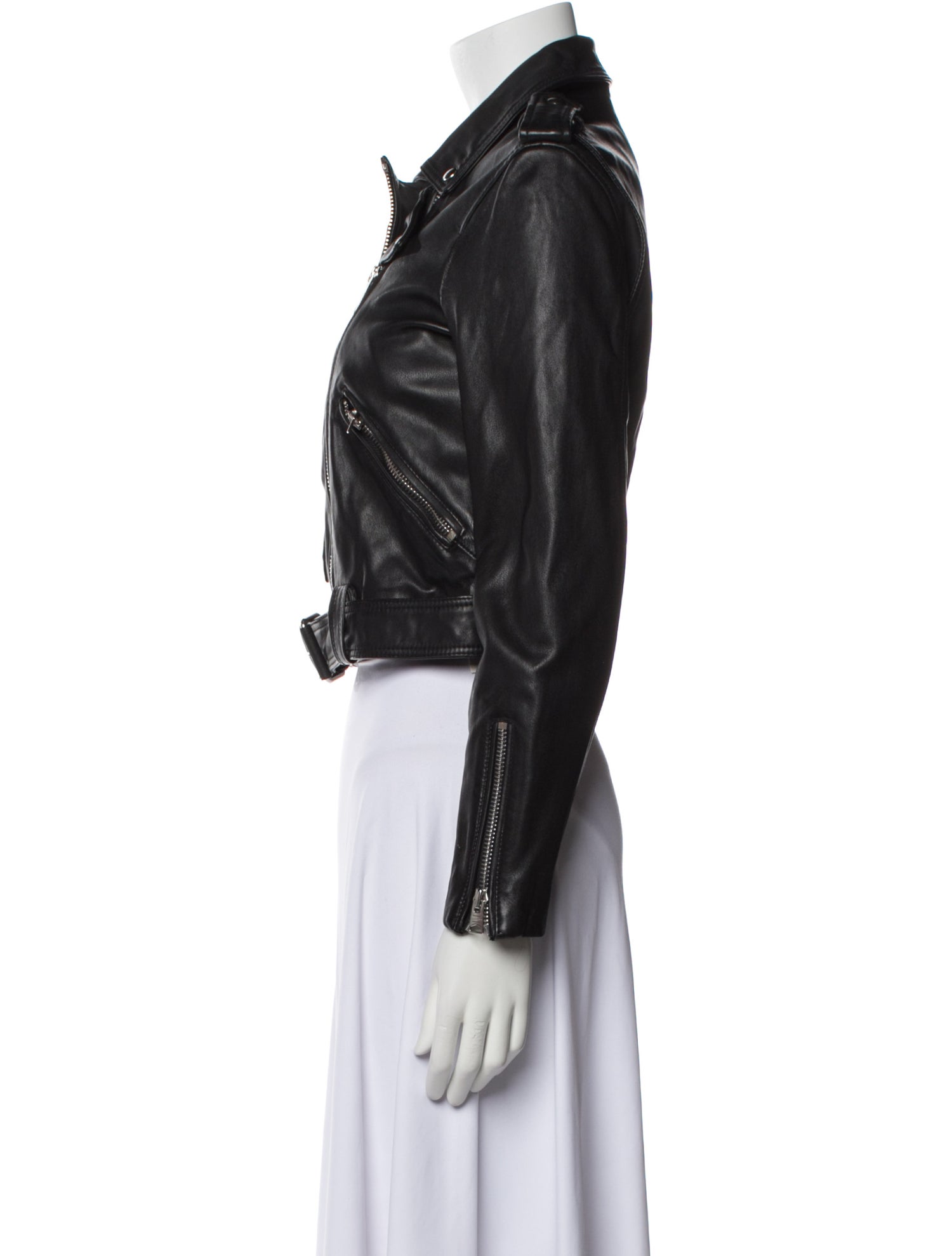 AllSaints Leather Biker Jacket