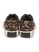 AllSaints Ponyhair Animal Print Sneakers