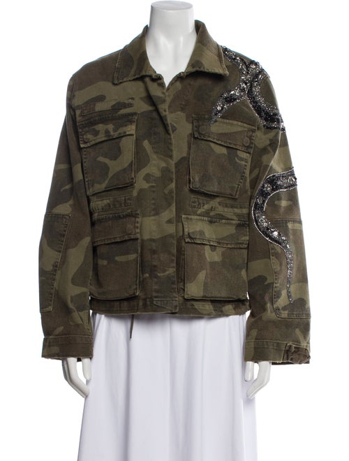 AllSaints Printed Utility Jacket