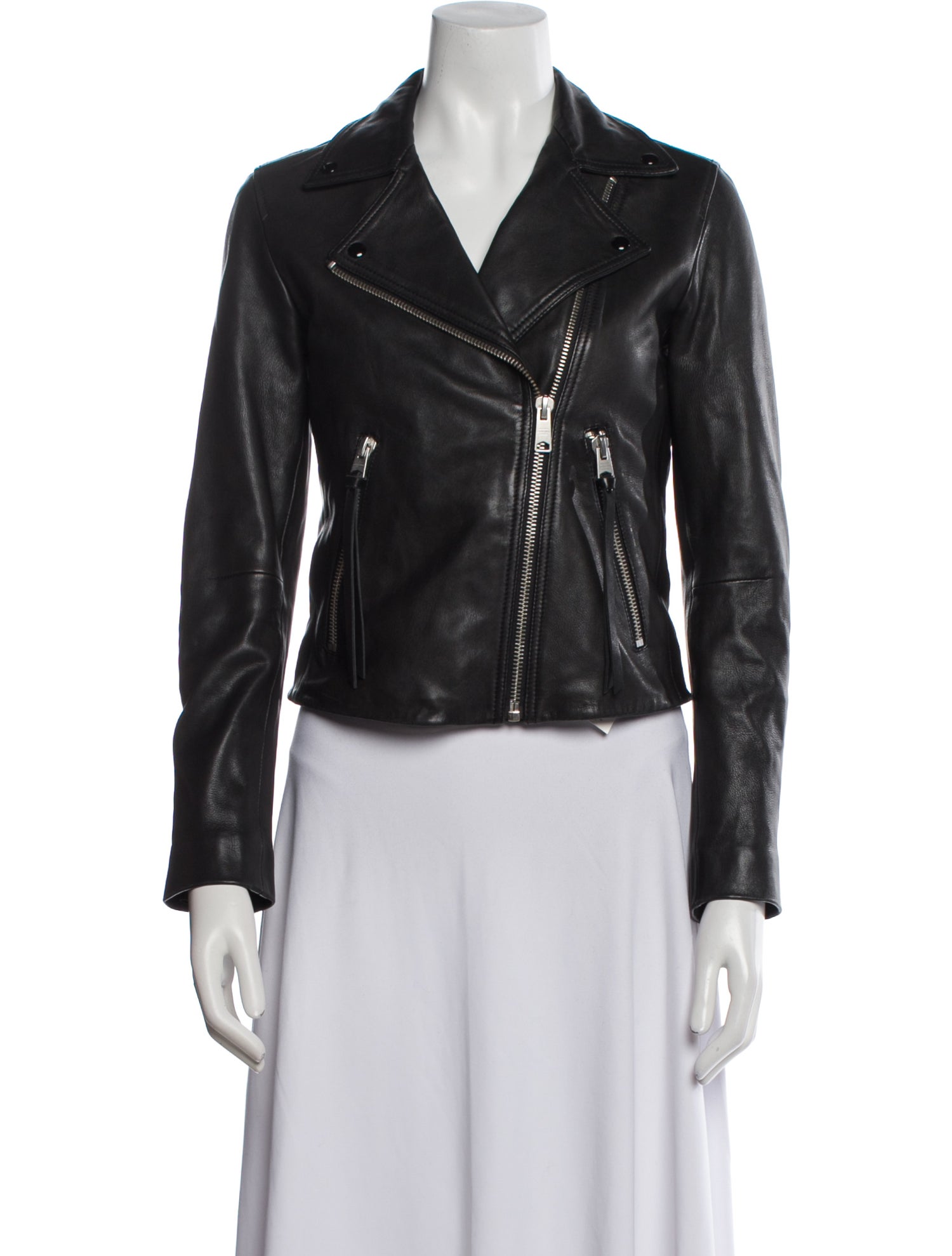 AllSaints Leather Biker Jacket