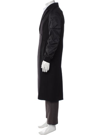 AllSaints Wool Trench Coat