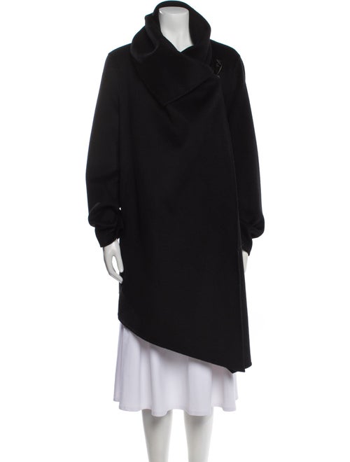 AllSaints Wool Faux Fur Coat