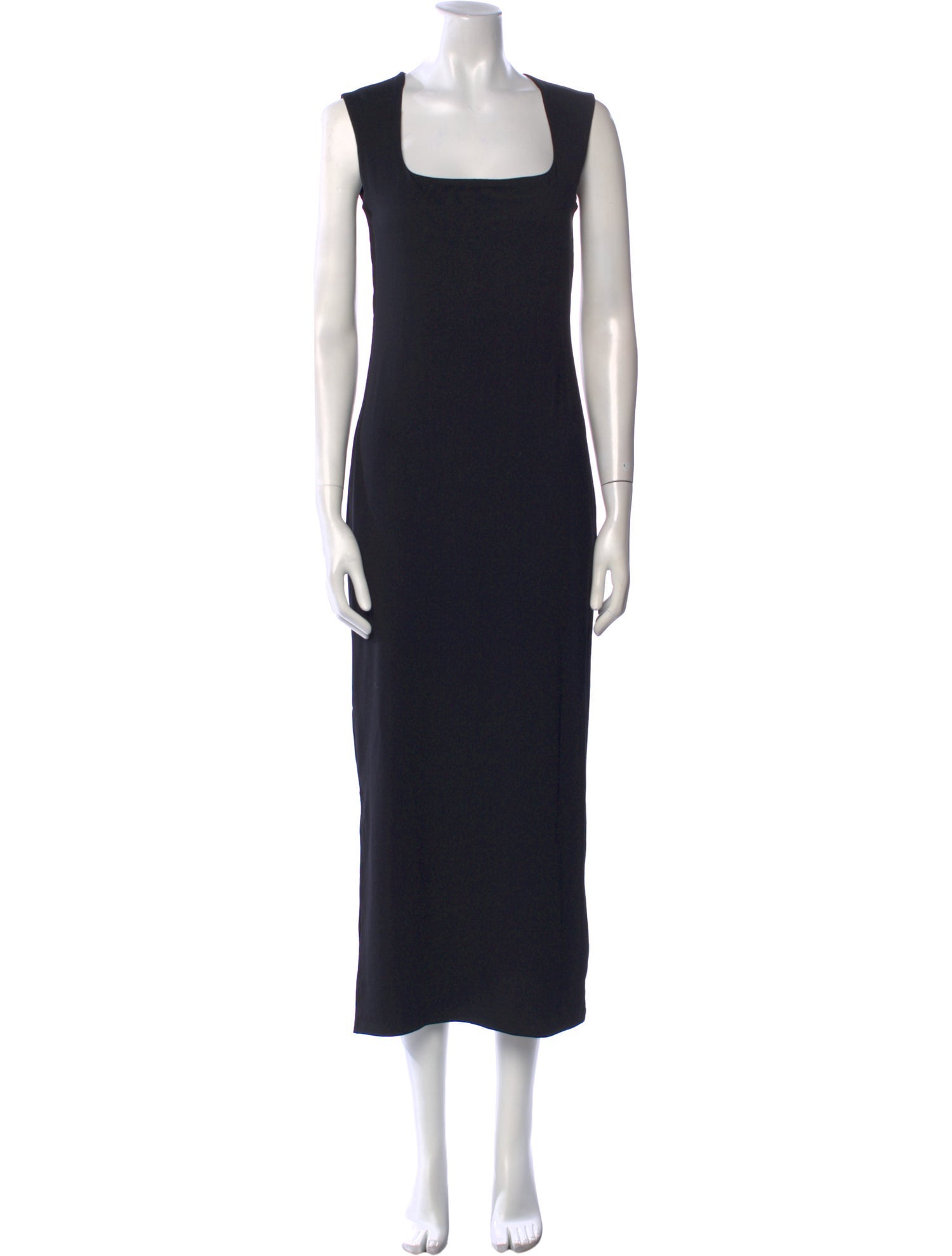 AllSaints Square Neckline Long Dress