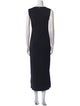 AllSaints Square Neckline Long Dress