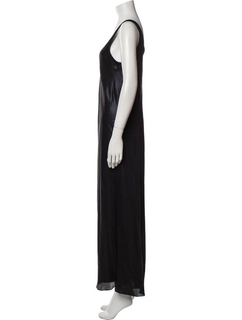 AllSaints Scoop Neck Long Dress