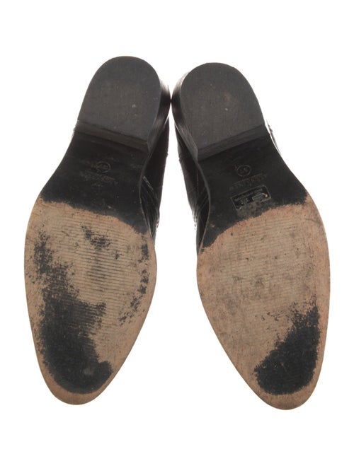 AllSaints Embossed Leather Chelsea Boots