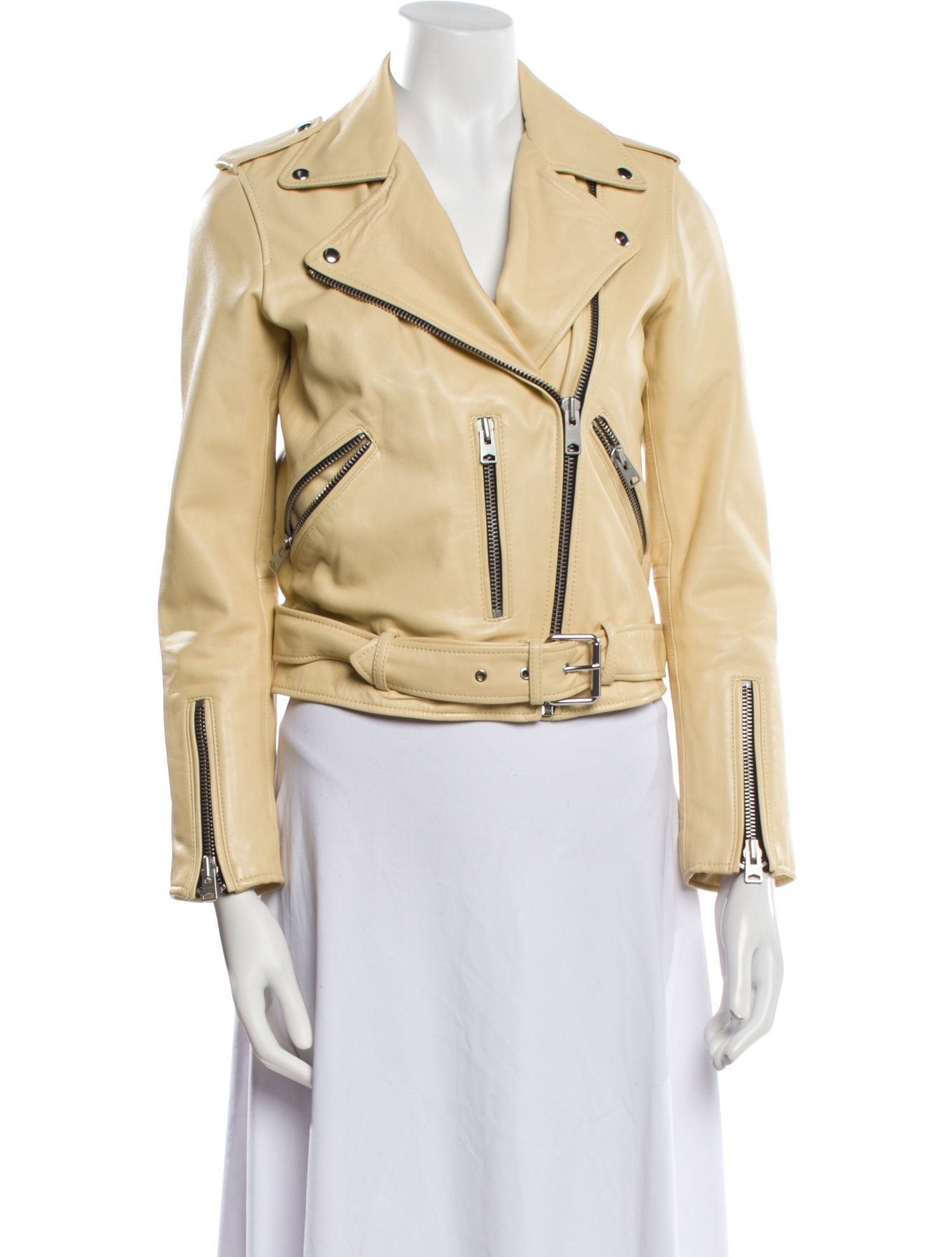 AllSaints Leather Biker Jacket