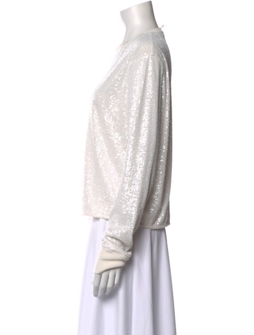 AllSaints Crew Neck Long Sleeve Top